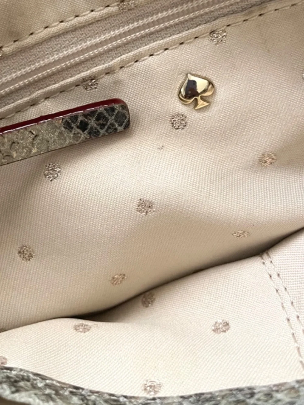 Kate Spade Snakeskin Purse